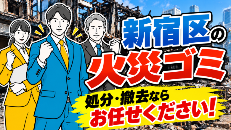 新宿区・火災ゴミ