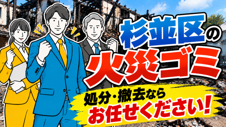 杉並区・火災ゴミ